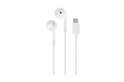 Hörlurar / Headset - Puro PURO "Filo" stereo-öronsnäckor med USB-C-kontakt - PUIPHF32USBCWHI