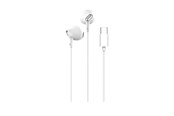 Hörlurar / Headset - Puro PURO Wire-Type hörlurar med kabel FINE PRO - PUIPHF34USBCWHI