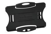 Konferens & Presentation - DURABLE Passerkorthållare med öppen framsida, för ett 54 x 87 mm kort. Kombinera med clips, jojo eller nyckelband. - 898801