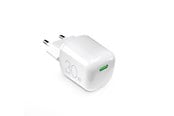 Mobile - Adapters & Chargers - Puro PURO väggladdare MiniPro 30W USB-C - GaN-teknik - PUFCMTCUSBC30WGWHI