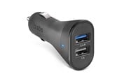 Mobile - Adapters & Chargers - SBS Billaddare 12W - Svart - TECR2USB24AFAST