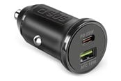 Mobile - Adapters & Chargers - SBS 25W billaddare - ultrasnabb laddning med Power Delivery (PD) - Svart - TECRPD25W