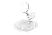 Mobile - Adapters & Chargers - Lippa 3-in-1 Wireless Charger Stand 15W White - LPWCS02