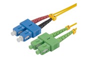 Nätverkskabel - Deltaco network cable - 1.5 m - yellow - Gul - 1m - SCSC-15-DUA