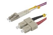 Nätverkskabel - Deltaco network cable - 1.5 m - pink - Rosa - 1m - LCSC-15-OM4