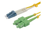 Nätverkskabel - Deltaco patch cable - 0.5 m - yellow - Gul - 0.5m - LCSC-05-DUA