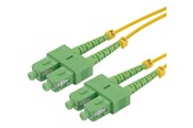 Nätverkskabel - Deltaco network cable - 0.5 m - yellow - Gul - 0.5m - SCSC-05-DAA