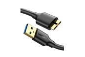 USB-kabel - UGREEN US130 10841 USB-A 3.0 - micro USB-B cable 1m - black - 10841