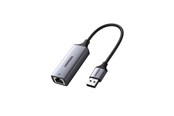Nätverkskort (adaptrar osv.) - UGREEN USB to RJ45 Ethernet Adapter Aluminum Case - 50922