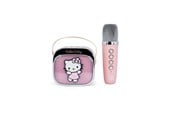 musikinstrument - OTL Karaokehögtalare med mikrofon PopsingLED - Hello Kitty tema - HK1443