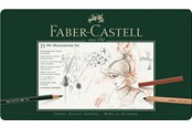 Skriv- och ritverktyg - Faber-Castell Set Pitt Monochrome tin of 33 - 112977