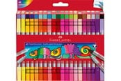 Skriv- och ritverktyg - Faber-Castell Double fibre-tip pen set 40x - 151140
