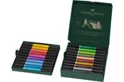 Skriv- och ritverktyg - Faber-Castell India ink PAP Dual Marker wallet of 20 - 162020