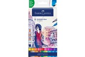 Skriv- och ritverktyg - Faber-Castell Gofa Aqua Dual Marker wallet of 18 - 164618