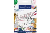Skriv- och ritverktyg - Faber-Castell Sketch Marker Goldfaber wallet of 12 - 164712