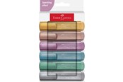 Skriv- och ritverktyg - Faber-Castell Highlighter TL 46 Metallic wallet of 6 - 254676