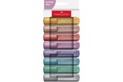Skriv- och ritverktyg - Faber-Castell Highlighter TL 46 Metallic wallet of 8 - 254678