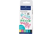 Skriv- och ritverktyg - Faber-Castell India ink Pitt Artist Pen Lettering 6x - 267116