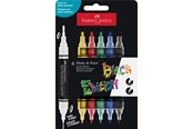 Skriv- och ritverktyg - Faber-Castell Black Edition Shake&Paint 6x Basic - 285507