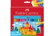 Skriv- och ritverktyg - Faber-Castell Fibre-tip pen Castle Cardboardbox 36pc. - 554203