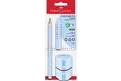 Skriv- och ritverktyg - Faber-Castell Set Jumbo Grip sky blue BC - 580084