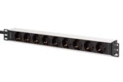 Strömkabel (extern) - DIGITUS 9-Port - 1U - Aluminum PDU - DN-95440