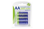 Battery - Gembird battery - rechargeable - 4 x AA type - Alkaline - EG-BA-AA20R4-01