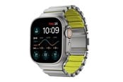 Smartwatch - Accessories - Nomad Stratos Band - 49mm | Natural Titanium | Volt FKM - NM011147858