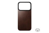 Mobile - Covers & Cases - Nomad - Magnetic Leather Back - iPhone 17 Pro | Rustic Brown | Horween | MagSafe - NM014407858