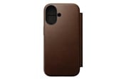 Mobile - Covers & Cases - Nomad - Modern Leather Folio - iPhone 17 | Brown | Leather - NM014209858