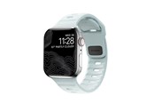 Smartwatch - Accessories - Nomad Sport Strap Ice Blue Glow - Apple Watch 42mm/41mm/40mm/38mm - NM01122685