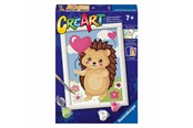 Kreativa spel - Ravensburger CreArt Paint by Number - Hedgehog - 12023055 7