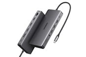 Dockning - UGREEN 13in1 USB-C - 2x USB-A 3.2 / 2x USB-A 3.0 / USB-C 3.2 / 2x HDMI / RJ45 / SD and TF / AUX / USB-C PD - 15978