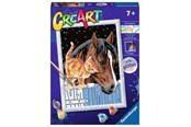 Kreativa spel - Ravensburger CreArt Paint by Numbers - Friends in the Stable - 202171
