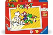 Kreativa spel - Ravensburger CreArt Paint by Numbers - Super Mario - 238880