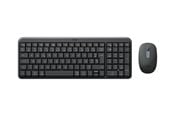 Tangentbord - Logitech MK250 - keyboard and mouse set - AZERTY - French - graphite Input Device - Tastatur & Mus set - Fransk - Svart - 920-013549
