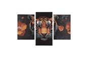 Kreativa spel - Creative Craft Group Diamond Painting Triptych Set - Tiger - CR2117/GE