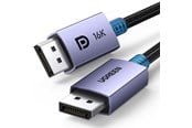 Displaykabel - UGREEN DisplayPort 2.1 - 2m - Black - 15384