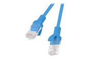 Nätverkskabel - Lanberg patch cable - 15 m - blue RAL 5012 - Blå - 15m - PCU6-10CC-1500-B