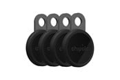 Andra mobiltillbehör - Chipolo LOOP - Charcoal (4-Pack) - RSO.0000007