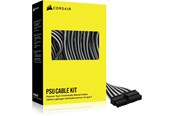 Strömkabel (intern) - Corsair PSU - cable kit - Black/White - CP-8920290