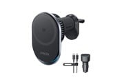 Mobile - Adapters & Chargers - Anker Prime Wireless Car Charger (MagGo AirCool Pad) - B2933H11