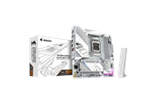 Moderkort - GIGABYTE X870M AORUS ELITE WIFI7 ICE Moderkort - AMD X870 - AMD AM5 socket - DDR5 RAM - Micro-ATX - X870M A ELITE WF7 ICE
