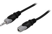 Ljudkabel - Deltaco 3.5mm male - 3.5mm female audio extension cable 3 m - MM-161