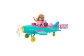 Dockor & Tillbehör - Hot Wheels Barbie Chelsea Fashion Doll with Airplane - HTK38