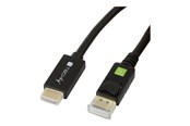 Displaykabel - IC INTRACOM TECHly adapter cable - DisplayPort / HDMI - 1 m - ICOC DSP-H12-010