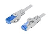 Nätverkskabel - Lanberg patch cable - 10 m - grey RAL 7035 - Grå - 10m - PCF6A-10CC-1000-S