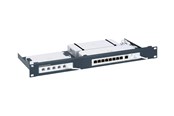 Nätverks tillbehör - Rackmount.IT RM-UB-T8 - network device mounting kit - 1U - 19" - RM-UB-T8