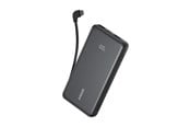 PowerBank - Anker Zolo Power Bank Black 10K 22.5W Built-In USB-C Cable PowerBank - Svart - 10000 mAh - A110DH11