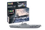 Byggset - Revell - Model Kit - USS Enterprise CV-6 1:1200 - 38pcs. - 65824